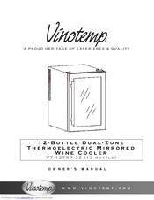 Vinotemp VT-12TSP - 2Z Owner's Manual