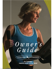 Vision Fitness X6750HRT Owner's Manual
