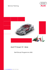 Audi TT Coupe '07 383 Service