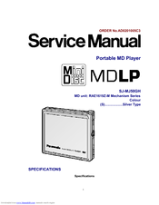 Panasonic SJ-MJ50GH Service Manual