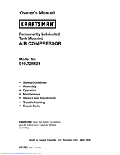 Craftsman 919.724131 Owner's Manual