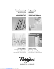 Whirlpool AMD 310 Instructions For Use Manual