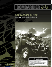 Bombardier Traxter 7416 Operator's Manual