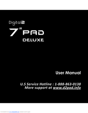 Digital2 7 pad deluxe User Manual