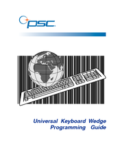 PSC Universal Keyboard Wedge Programming Manual