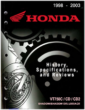 Honda 1999 VT750CD Shadow Deluxe Specifications And Review