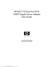HP NC7170 User Manual