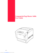 Compuprint PageMaster 1600c User Manual
