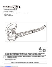 Earth Wise OPP00075 Operator's Manual