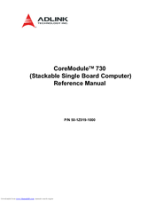 ADLINK Technology CoreModule 730 Reference Manual