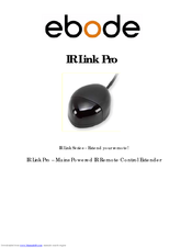 Ebode IR Link Pro Manual