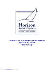 Horizon Fitness Bavaria 33 2008 Operation Manual