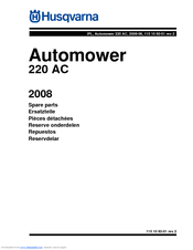 Husqvarna Automower 220 AC Spare Parts