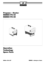 REMKO PG 50 Operation Manual
