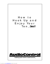 AudioControl Ten Series III User Manual