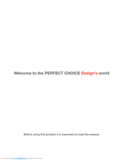 Perfect Choice PC-112037 User Manual