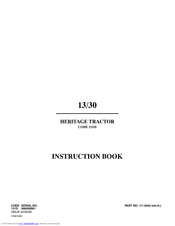 Hayter 131D Instruction Book