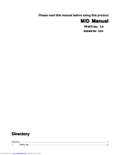 dr-hank TP-973 Manual