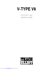 TRACE ELLIOT V-TYPE V8 Operating Instructions Manual