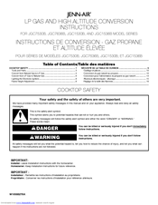 Jenn-Air JGC7636B SERIES Instructions Manual