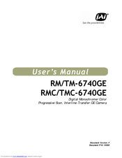 JAI TMC-6740GE User Manual