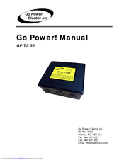 Go Power GP-TS 50 Manual