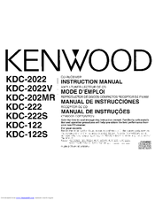 Kenwood KDC-222S Instruction Manual