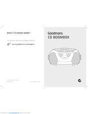 Goodmans GPS02 User Manual