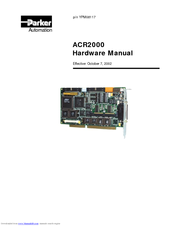 Parker ACR2000 Hardware Manual