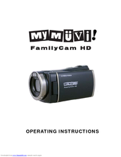 MyMuvi FamilyCam HD Operating Instructions Manual