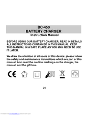 Digimaksas BC-450 Instruction Manual