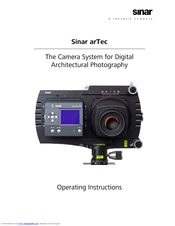 Sinar arTec Operating Instructions Manual