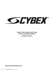 CYBEX 16120-999-4 Owner's And Service Manual