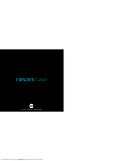 DLO TransDock Classic Quick Start Manual