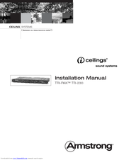 Armstrong TRI-PAK TR-230 Installation Manual