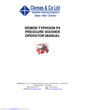 Clemas & Co DEMON TYPHOON P4 Operator's Manual