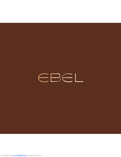 Ebel Caliber 303 Operating Instructions Manual