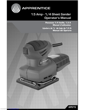 Apprentice ARS55 Operator's Manual