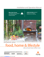 Wood Stone Mountain Home WS-MH-6-RFG-IR-W Installation And Operation Manual