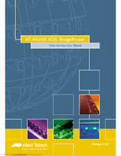 Allied Telesis AT-AR240E User Manual