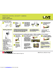 Lorex LW2275 SERIES Quick Start Manual