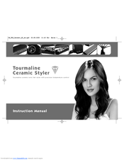 Thane International Tourmaline Ceramic Styler Instruction Manual