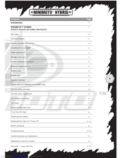 MINIMOTO Hybrid Owner's Manual