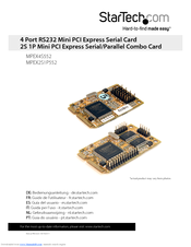 StarTech.com MPEX4S552 Instruction Manual