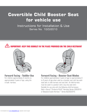 Next generation 10/D/2010 Instructions For Installation & Use