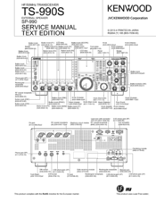 Kenwood Sp 990 Manuals Manualslib