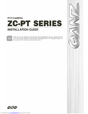 Ganz ZC-PT Series Installation Manual