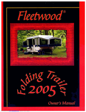Fleetwood Fleetwood folding trailer 2005 Owner's Manual