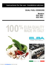 Elba EEC 963 Instructions For The Use