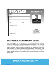 Supra Traveler User Manual